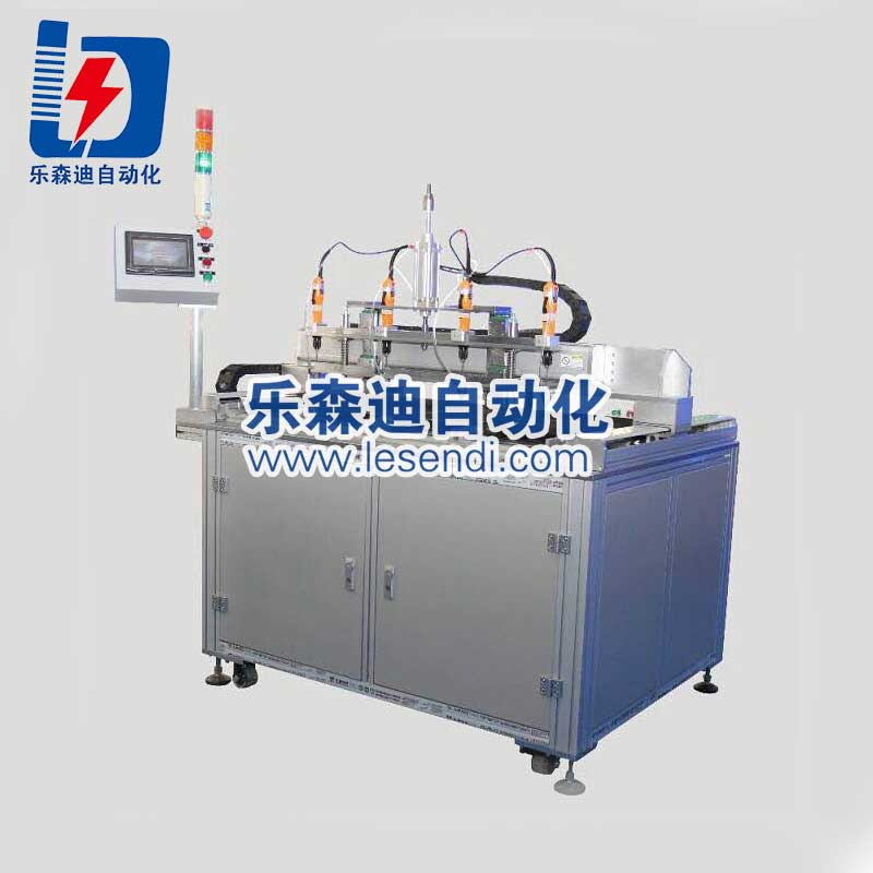 四軸氣吹式自動鎖螺絲機設備